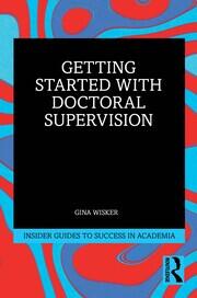 Getting Started with Doctoral Supervision book cover