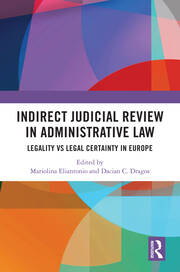 Indirect Judicial Review in Administrative Law: Legality vs Legal Certainty in Europe book cover