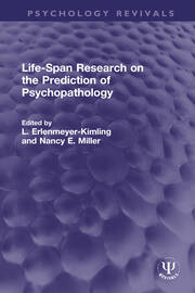 Life-Span Research on the Prediction of Psychopathology book cover