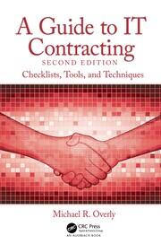 A Guide to IT Contracting: Checklists, Tools, and Techniques book cover
