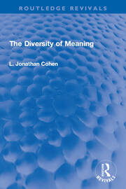 The Diversity of Meaning book cover