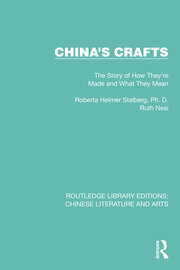 China's Crafts: The Story of How They're Made and What They Mean book cover
