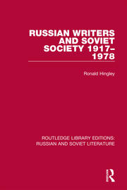 Russian Writers and Soviet Society 1917–1978 book cover