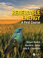 Renewable Energy: A First Course book cover
