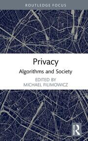 Privacy: Algorithms and Society book cover
