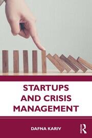 Startups and Crisis Management book cover