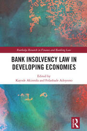 Bank Insolvency Law in Developing Economies book cover