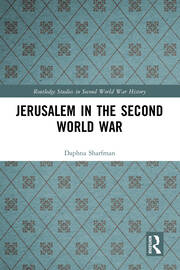 Jerusalem in the Second World War book cover