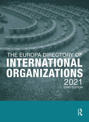 The Europa Directory of International Organizations 2021 book cover