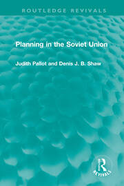 Planning in the Soviet Union book cover