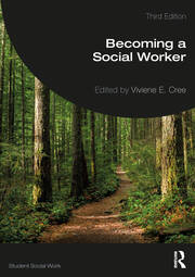 Becoming a Social Worker book cover
