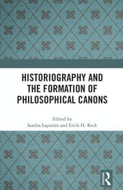 Historiography and the Formation of Philosophical Canons book cover