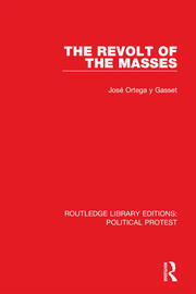 The Revolt of the Masses book cover