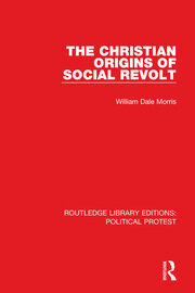 The Christian Origins of Social Revolt book cover