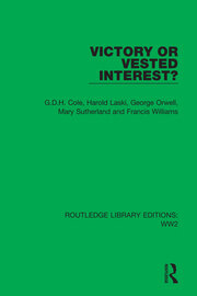 Victory or Vested Interest? book cover