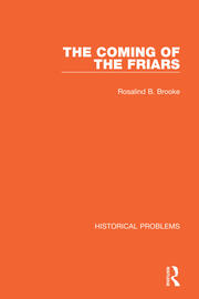 The Coming of the Friars book cover
