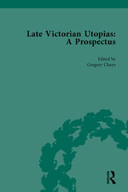 Late Victorian Utopias: A Prospectus, Volume 3 book cover