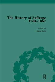 The History of Suffrage, 1760-1867 Vol 5 book cover