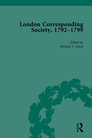 The London Corresponding Society, 1792-1799 Vol 5 book cover