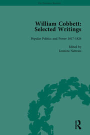 William Cobbett: Selected Writings Vol 4 book cover