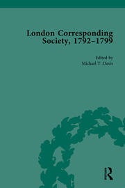 The London Corresponding Society, 1792-1799 book cover