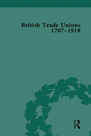 British Trade Unions, 1707–1918, Part I book cover