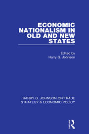 Economic Nationalism in Old and New States book cover