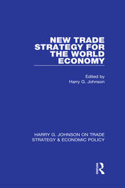 New Trade Strategy for the World Economy book cover