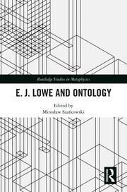 E.J. Lowe and Ontology book cover