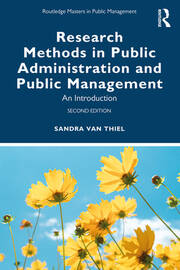 Research Methods in Public Administration and Public Management: An Introduction book cover