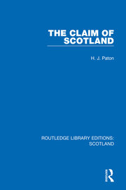 The Claim of Scotland book cover