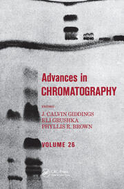 Advances in Chromatography: Volume 26 book cover