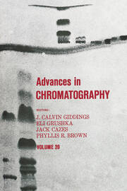 Advances in Chromatography: Volume 20 book cover