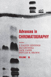Advances in Chromatography: Volume 18 book cover