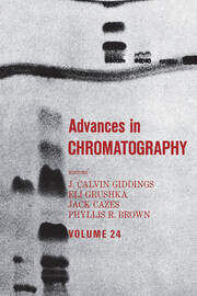 Advances in Chromatography: Volume 24 book cover