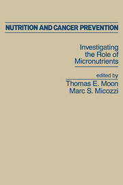 Nutrition and Cancer Prevention book cover