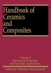 Handbook of Ceramics and Composites: Mechanical Properties and Specialty Applications book cover