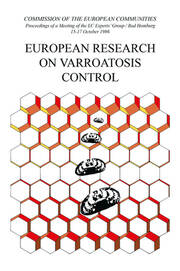 European Research on Varroatosis Control book cover