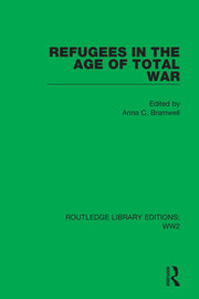 Refugees in the Age of Total War book cover