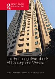 The Routledge Handbook of Housing and Welfare book cover