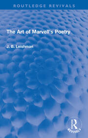 The Art of Marvell's Poetry book cover