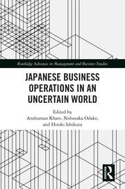 Japanese Business Operations in an Uncertain World book cover
