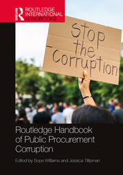 Routledge Handbook of Public Procurement Corruption book cover