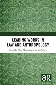 Leading Works in Law and Anthropology book cover