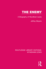 The Enemy: A Biography of Wyndham Lewis book cover