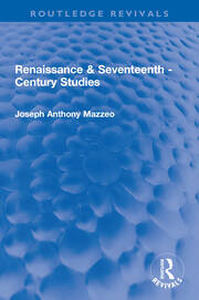 Renaissance & Seventeenth - Century Studies book cover
