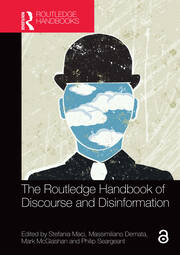 The Routledge Handbook of Discourse and Disinformation book cover
