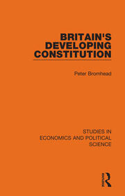Britain's Developing Constitution book cover
