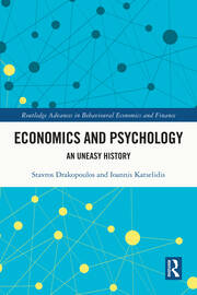 Economics and Psychology: An Uneasy History book cover