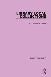 Library Local Collections book cover